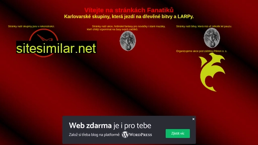 fanatici-larp.cz alternative sites