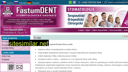 fastum-dent.cz alternative sites