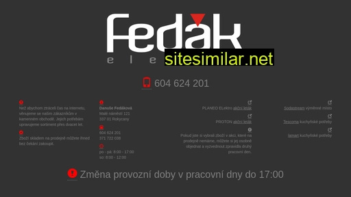 fedak.cz alternative sites