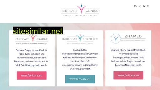 ferticare.cz alternative sites