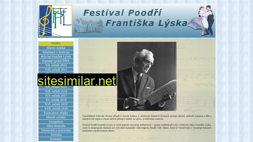 festival-poodri.cz alternative sites