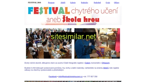 festivalchytrehouceni.cz alternative sites