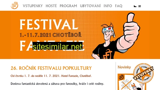 festivalfantazie.cz alternative sites