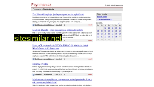 feynman.cz alternative sites