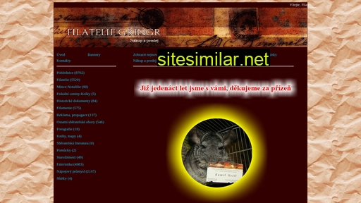 filatelie-gringr.cz alternative sites