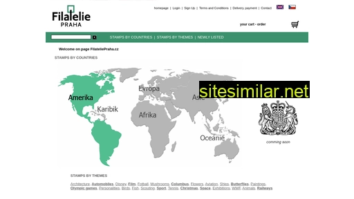 filateliepraha.cz alternative sites