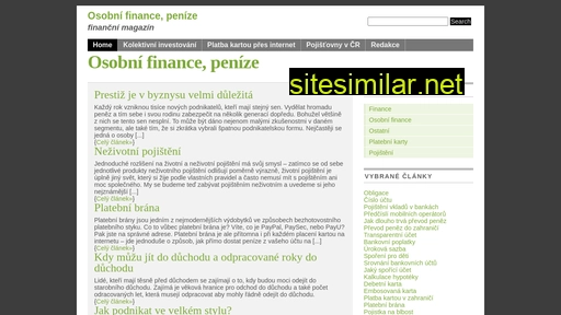 Financnistrategie similar sites
