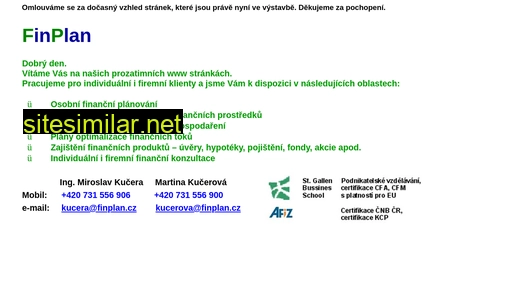 finplan.cz alternative sites