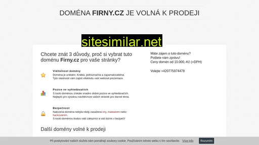 firny.cz alternative sites