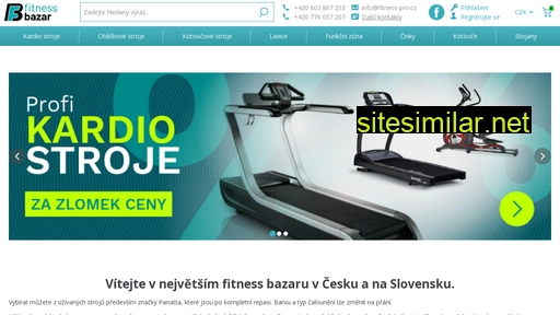fitnessbazar.cz alternative sites