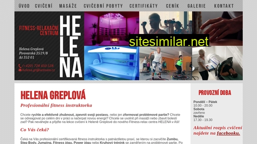 fitnesshelena.cz alternative sites