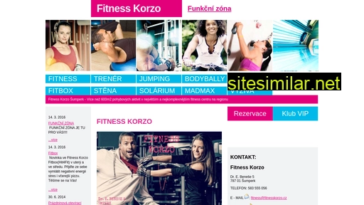 fitnesskorzo.cz alternative sites
