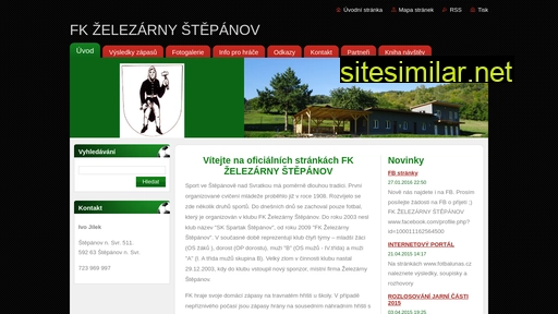 fkzelezarnystepanov.cz alternative sites