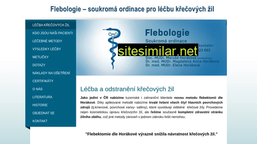 flebologie.cz alternative sites