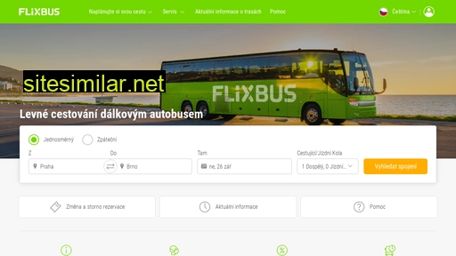 flixbus.cz alternative sites