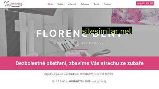 florencdent.cz alternative sites