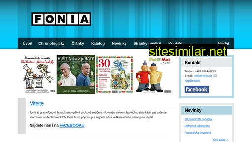 fonia.cz alternative sites