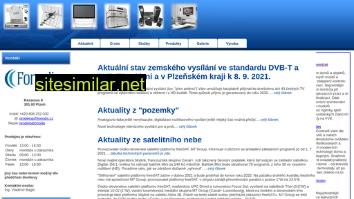 fonodis.cz alternative sites