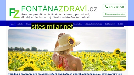 fontanazdravi.cz alternative sites