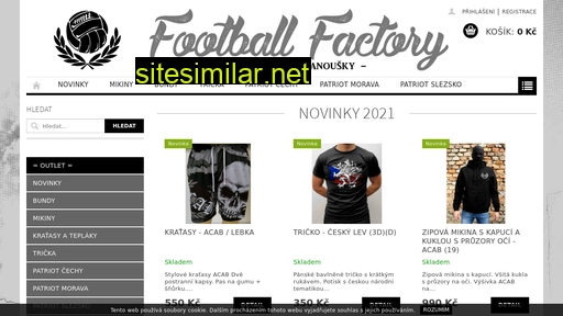 football-factory.cz alternative sites