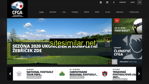 footgolf.cfga.cz alternative sites