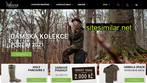 forestershop.cz alternative sites