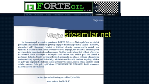 forteoil.cz alternative sites
