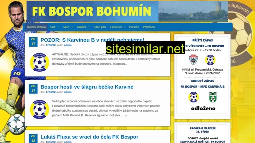 fotbalbohumin.cz alternative sites