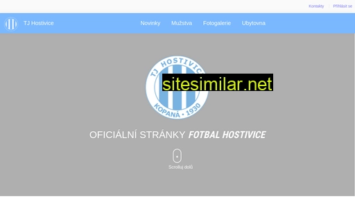 fotbalhostivice.cz alternative sites