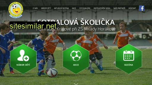 fotbalovaskolicka.cz alternative sites