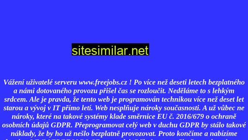 freejobs.cz alternative sites