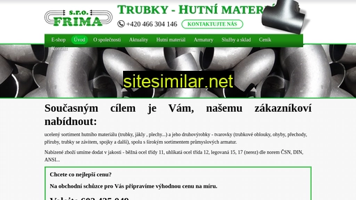 frima-pardubice.cz alternative sites