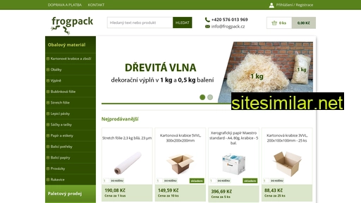frogpack.cz alternative sites