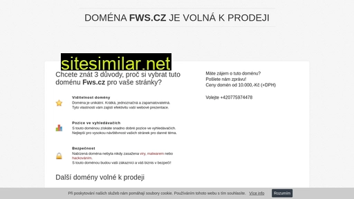 fws.cz alternative sites