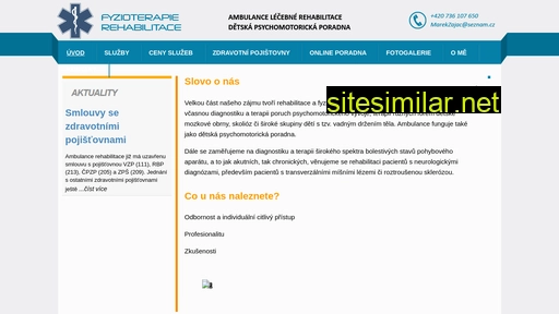 fyzioterapieroznov.cz alternative sites