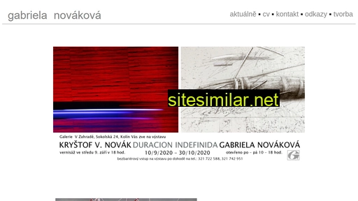 gabrielanovakova.cz alternative sites