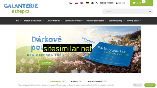 galanterie-eshop.cz alternative sites