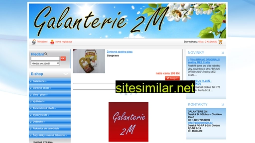 galanterie2m.cz alternative sites