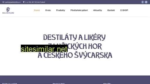 gallidistillery.cz alternative sites
