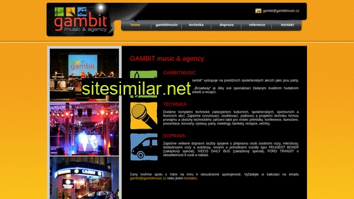 gambitmusic.cz alternative sites