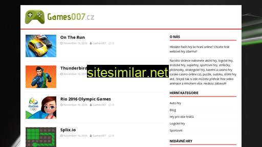 games007.cz alternative sites