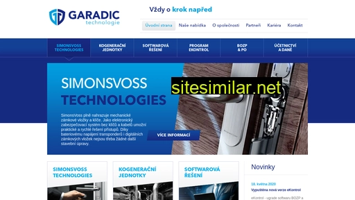 garadic.cz alternative sites