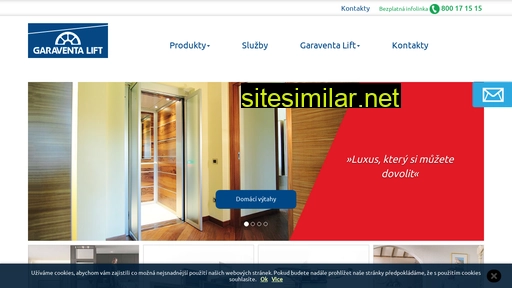garaventalift.cz alternative sites