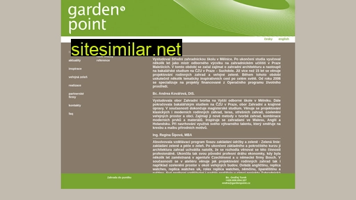 gardenpoint.cz alternative sites