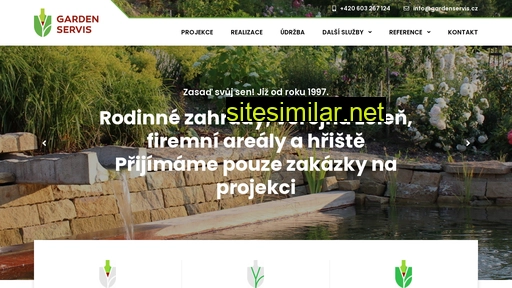 gardenservis.cz alternative sites