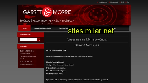 garretmorris.cz alternative sites