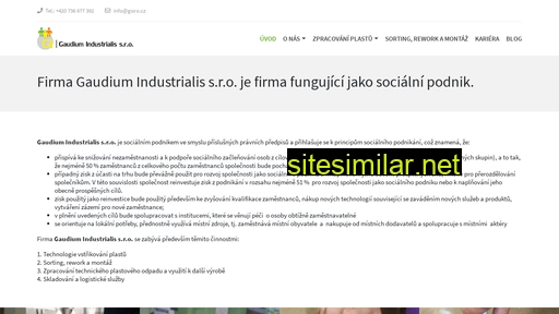 gaudiumindustrialis.cz alternative sites