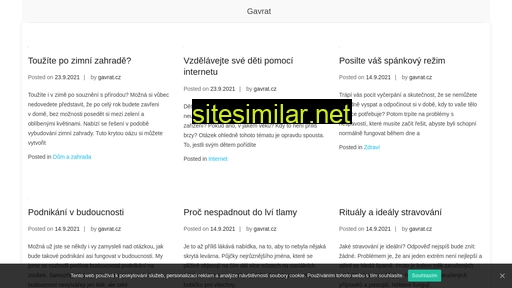 gavrat.cz alternative sites