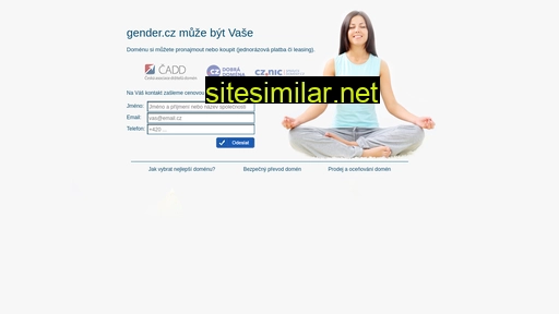 gender.cz alternative sites