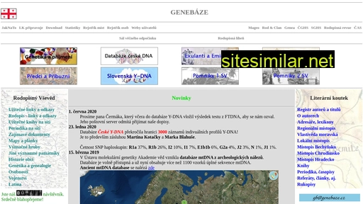 genebaze.cz alternative sites